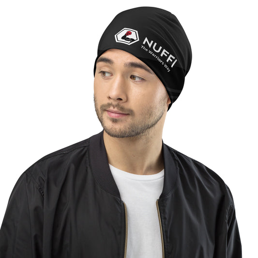 "Black Attack" Allover-Beanie