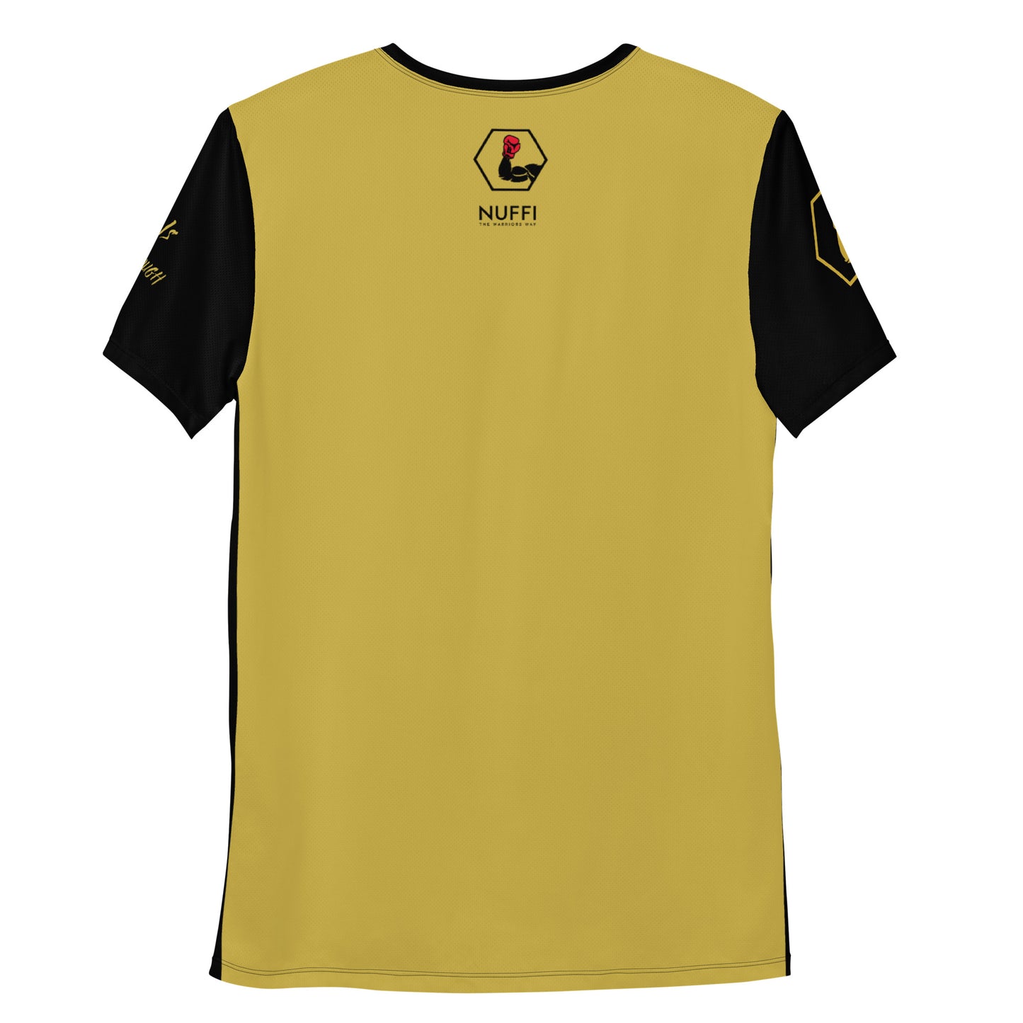 Trainingsshirt Respect All Fear None - Gold