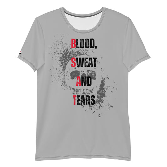 "Blood, Sweat &amp; Tears" sports t-shirt for men