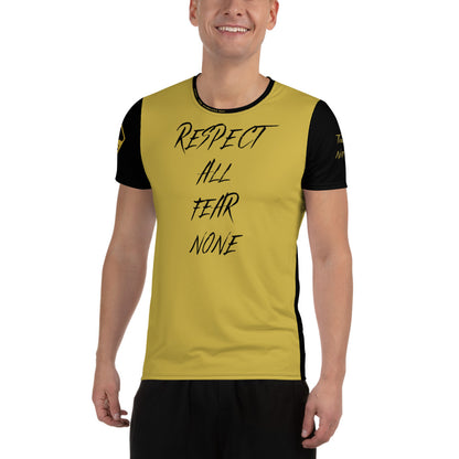 Trainingsshirt Respect All Fear None - Gold