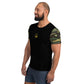 "NUFFI Camo black" sports t-shirt for men