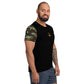 "NUFFI Camo black" sports t-shirt for men