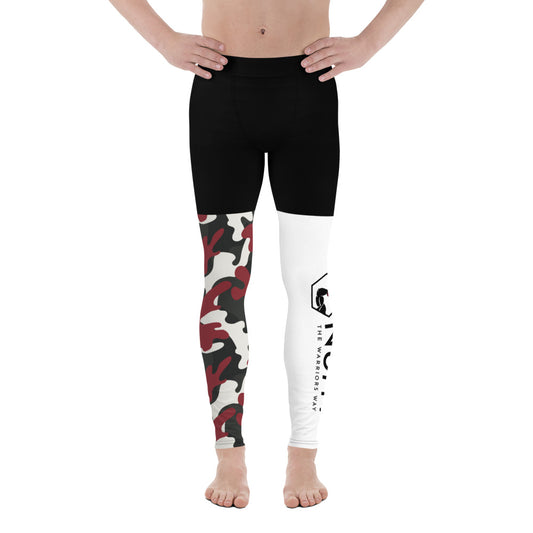 "Red Camo" Herren-Leggings