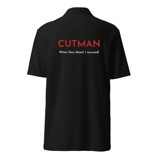 Cutman-Poloshirt When they bleed, I succeed!