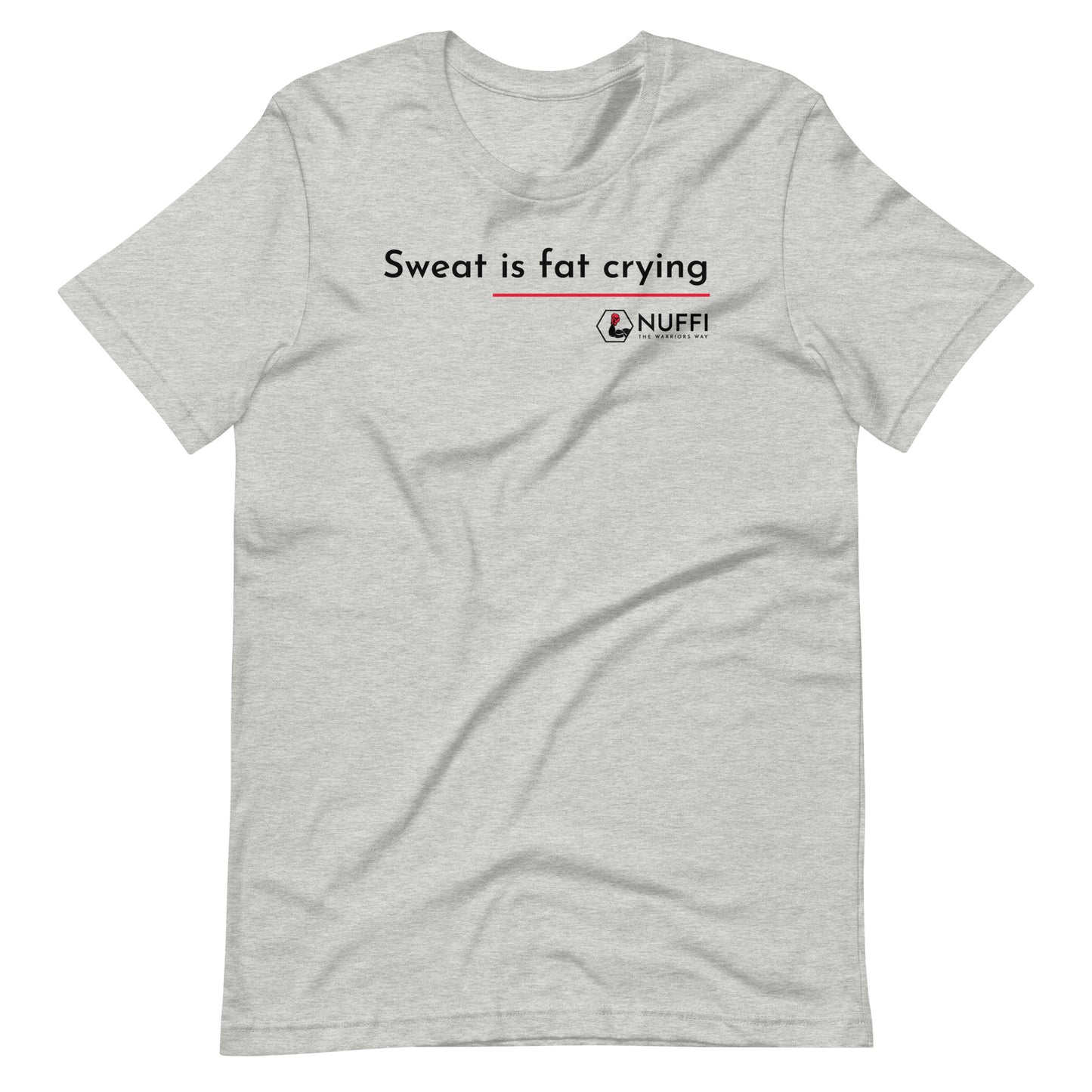 Women's Sweat is fat crying T-Shirt