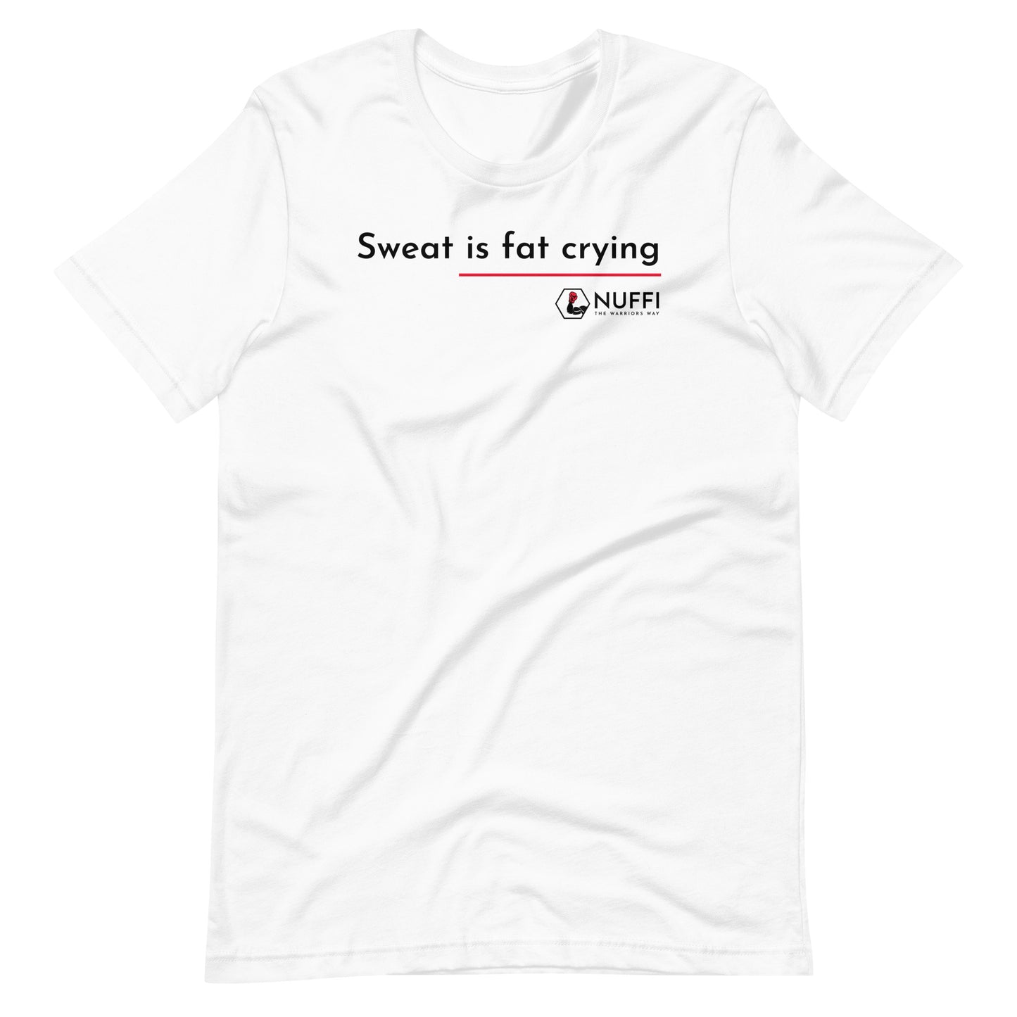 Women's Sweat is fat crying T-Shirt